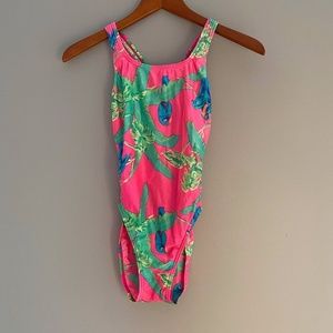 SPEEDO Women’s One-piece Tropical Print Swimsuit, sz34